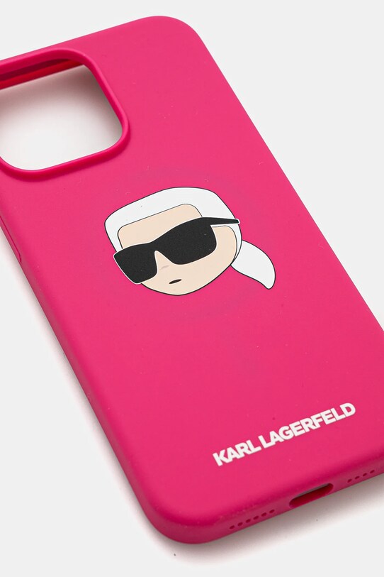 Чохол на телефон Karl Lagerfeld iPhone 15 Pro Max 6.7 KLHMP15XSKHPPLF рожевий AA00