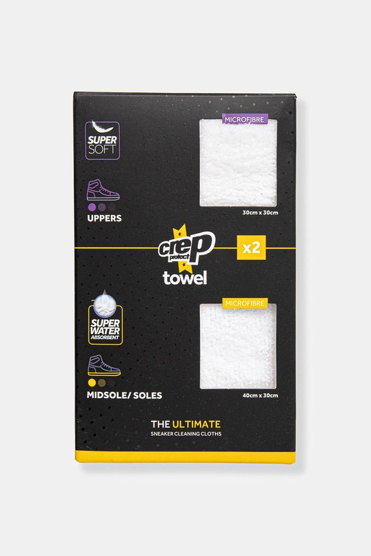 Ткань для обуви Crep Protect CREP Protect Ultimate Microfibre Towel (2pc) 2 шт белый CP039