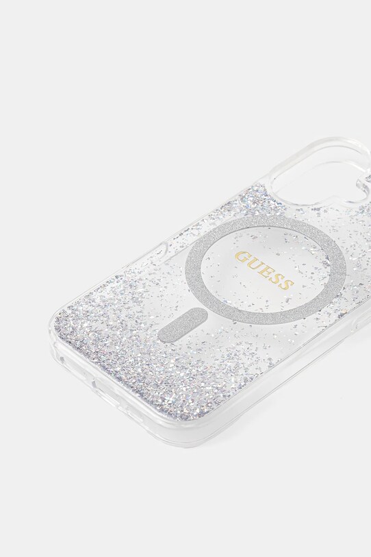 Θήκη κινητού Guess iPhone 16 GUHMP16SRGRGES ασημί AA00