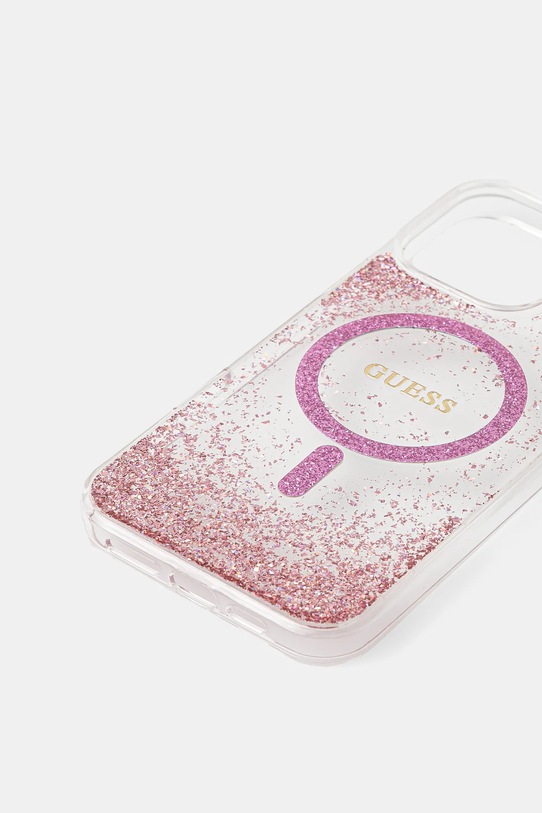 Чохол на телефон Guess iPhone 16 Pro Max GUHMP16XRGRGEP рожевий AA00