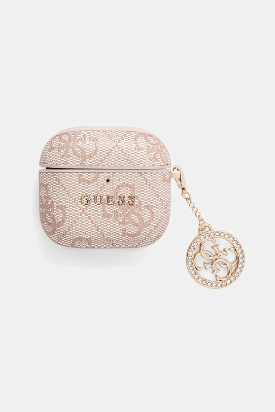 Чохол для airpods Guess 4 Gift Box рожевий GUA4P4E4CDP