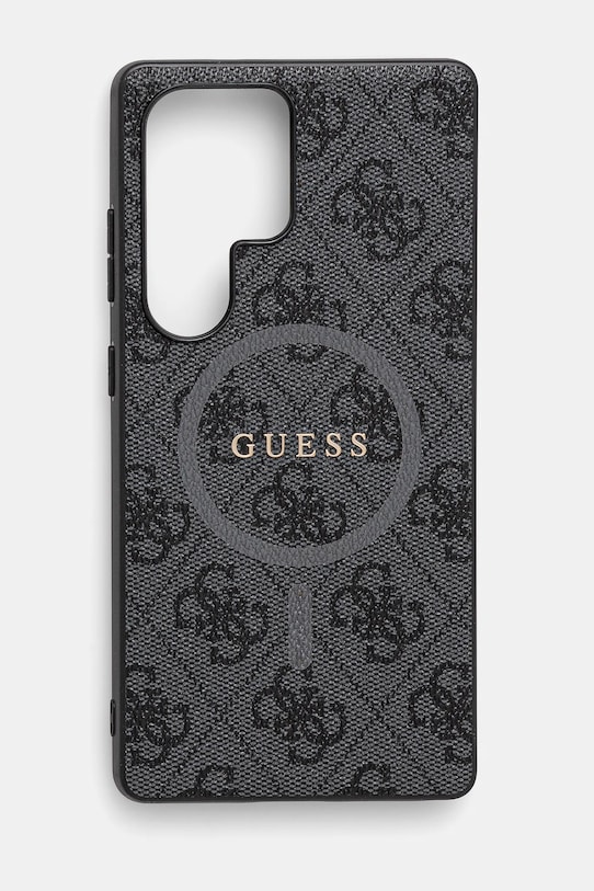 Θήκη κινητού Guess Samsung Galaxy S25 Ultra για τηλέφωνο μαύρο GUHMS25LG4GFRK