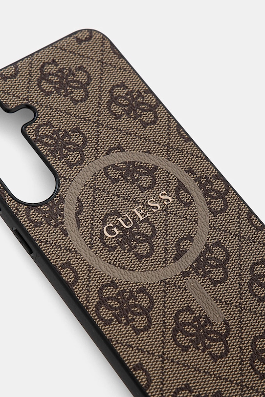 Guess etui na telefon Samsung Galaxy S25+ GUHMS25MG4GFRW brązowy AA00