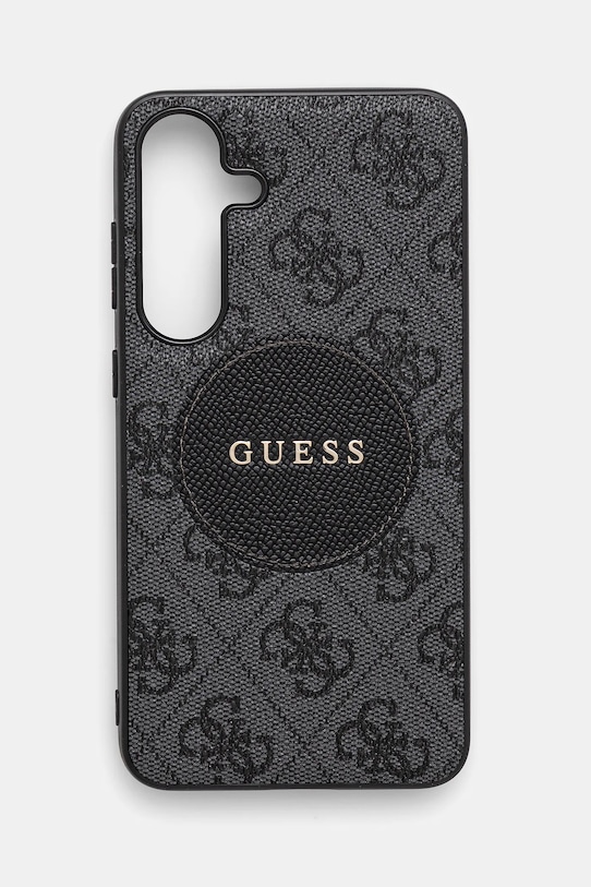 Guess Husa pentru telefon Samsung Galaxy S25+ pentru telefon negru GUHMS25MP4PGRSGK