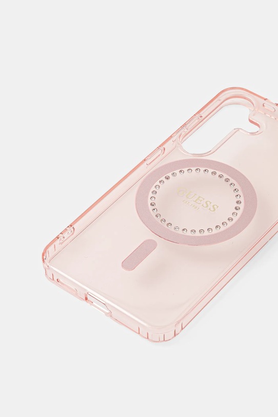 Θήκη κινητού Guess Samsung Galaxy S25 GUHMS25SPFTDTEP ροζ AA00
