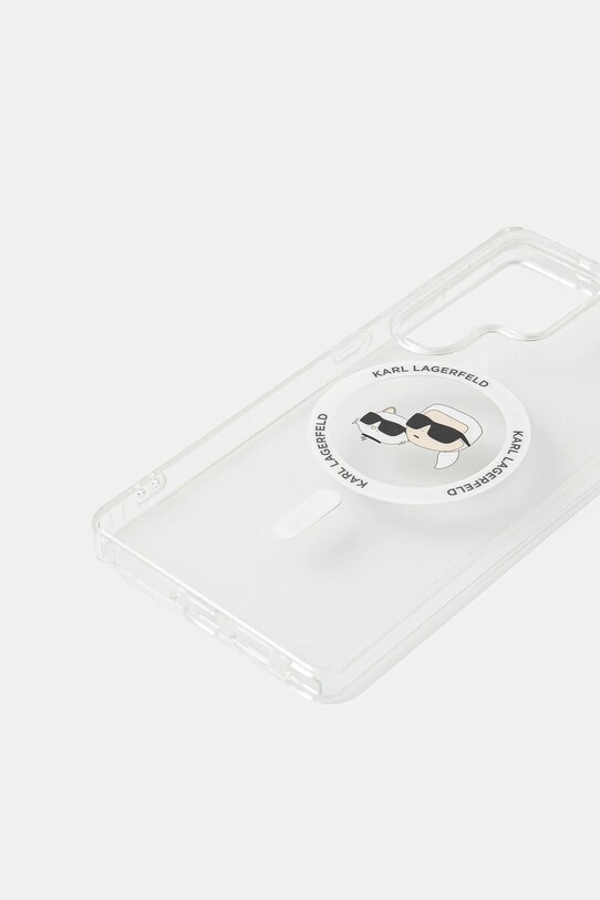 Чехол на телефон Karl Lagerfeld Samsung Galaxy S25 Ultra KLHMS25LHLSKCH белый AA00