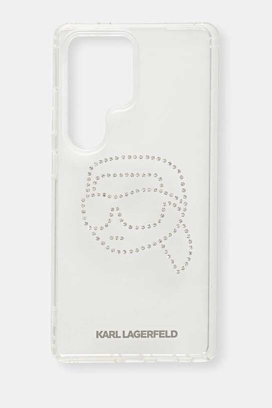 Karl Lagerfeld Husa pentru telefon Samsung Galaxy S25 Ultra pentru telefon transparent KLHCS25LHKHDCELT