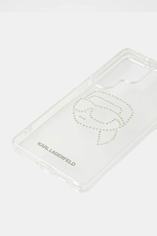 Karl Lagerfeld Husa pentru telefon Samsung Galaxy S25 Ultra KLHCS25LHKHDCELT transparent AA00