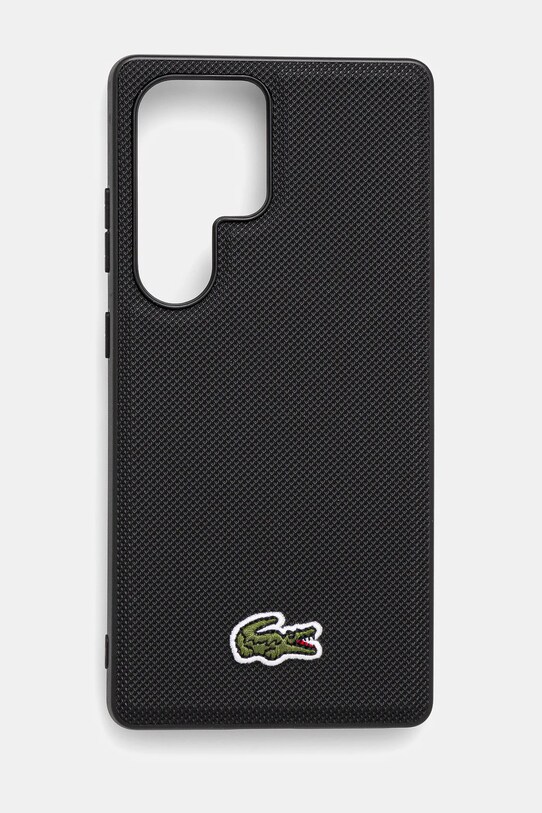 Θήκη κινητού Lacoste Samsung Galaxy S25 Ultra για τηλέφωνο μαύρο LCHMS25LPVCK