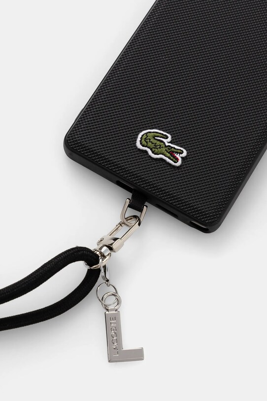 Θήκη κινητού Lacoste Samsung Galaxy S25 Ultra LCHMBCS25LPVCK μαύρο AA00