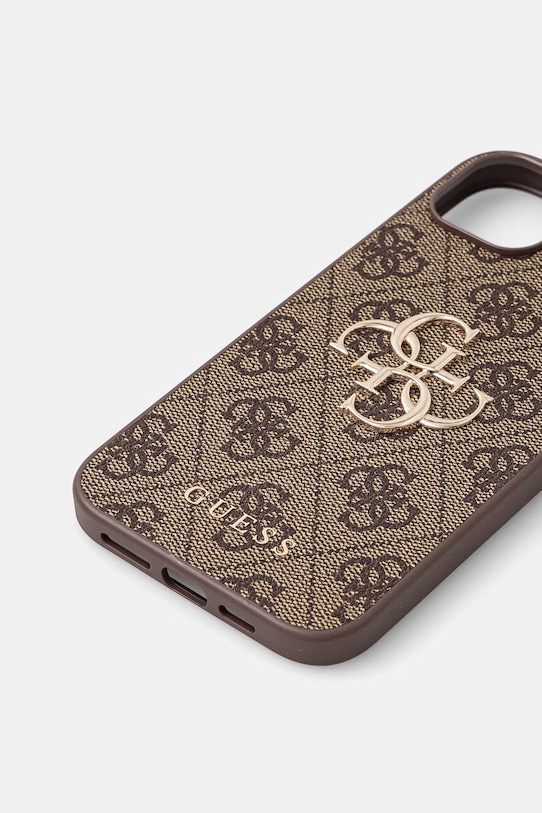 Θήκη κινητού Guess iPhone 15 Plus / 14 Plus 6.7 GUHCP15M4GMGBR καφέ AA00