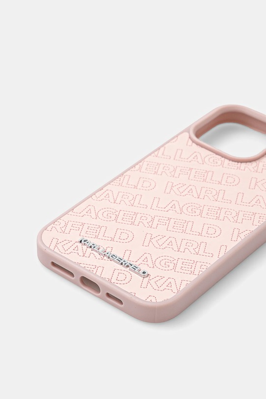 Karl Lagerfeld etui na telefon iPhone 15 Pro Max 6.7 KLHCP15XPQKPMP różowy AA00