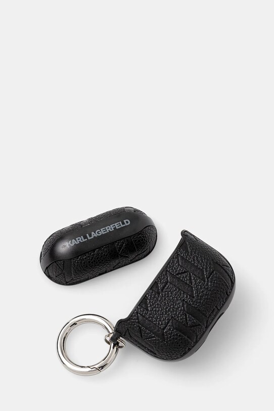Karl Lagerfeld pokrowiec na airpods AirPods 4 KLA4PGCHPK czarny AA00
