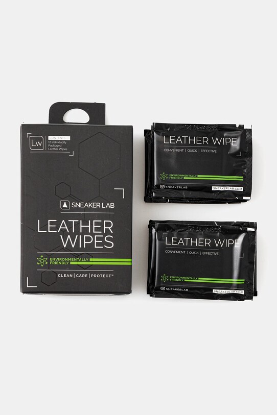 Sneaker LAB chusteczki czyszczące do obuwia Leather Wipes - Box of 12 biały LWZ.001