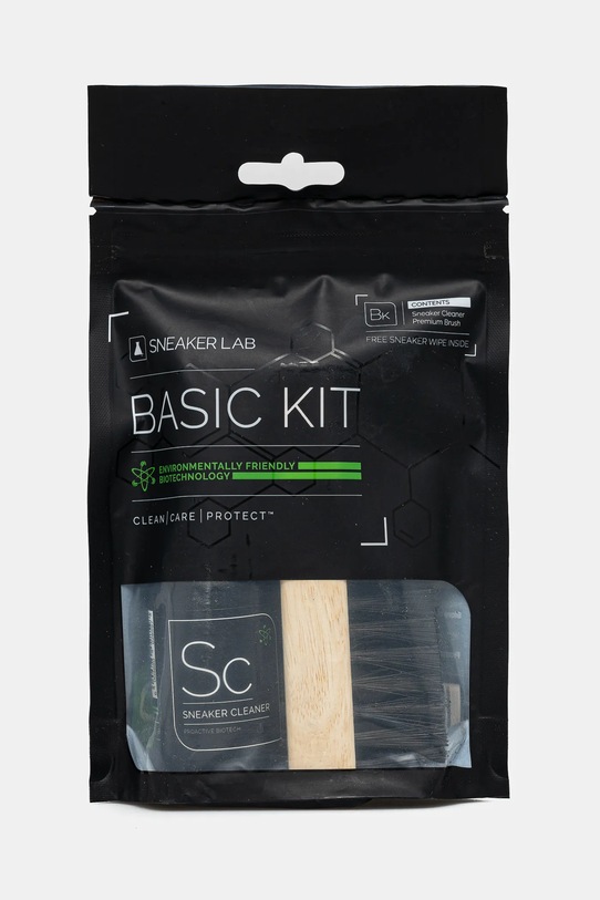 Încălțăminte Sneaker LAB set ingrijire incaltaminte Basic Kit - doy (50ml + brush) SP2.001 negru