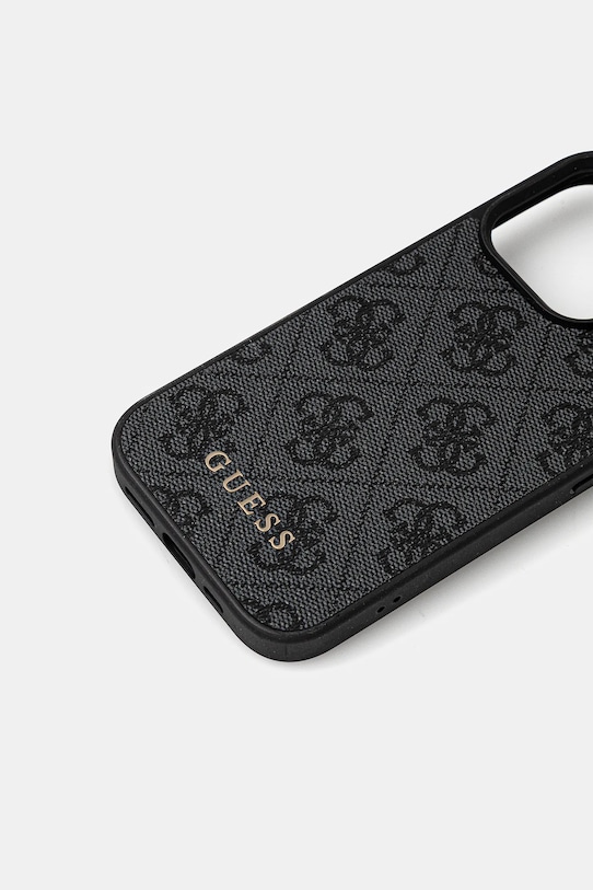 Чехол на телефон Guess iPhone 16 Pro GUHCP16LG4GFGR чёрный AA00