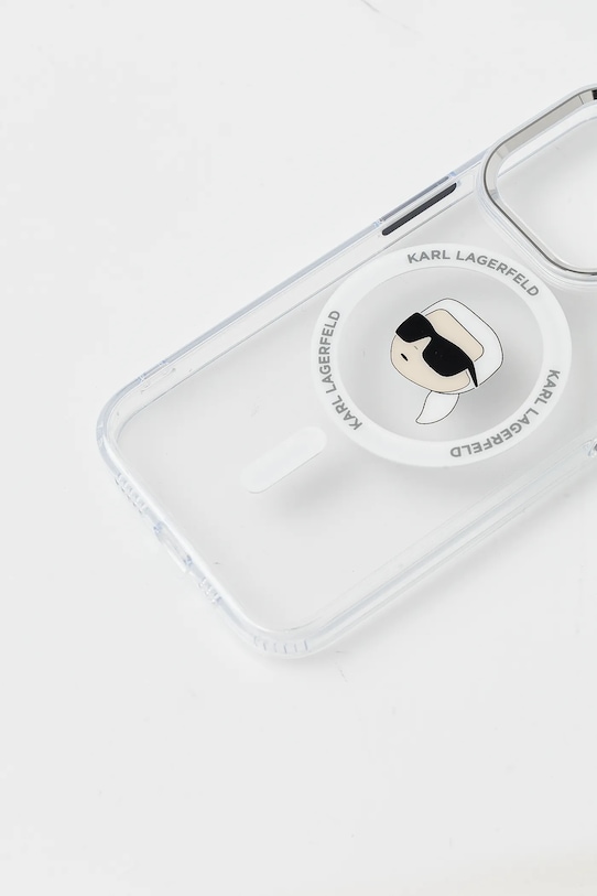 Чохол на телефон Karl Lagerfeld iPhone 15 Pro KLHMP15LHLSKIH білий AA00