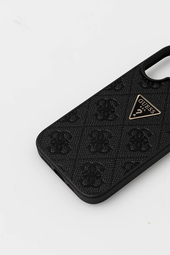 Чохол на телефон Guess iPhone 16 GUHCP16SPGP4STRK чорний AA00