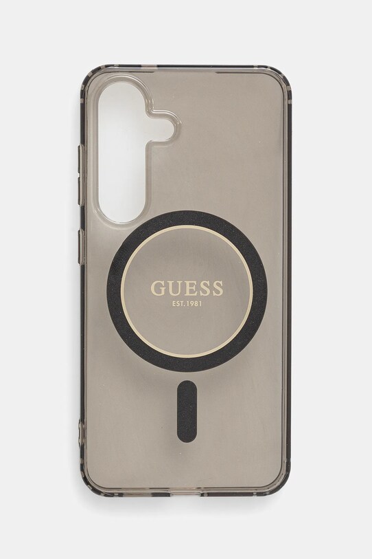 Чохол на телефон Guess Samsung Galaxy S25 для телефону чорний GUHMS25SHFGEREK
