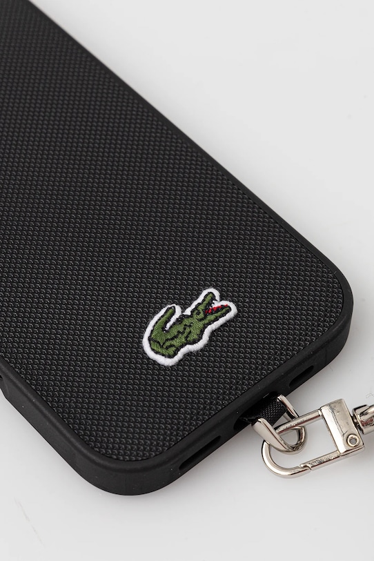 Чехол на телефон Lacoste iPhone 16 Pro LCHMBCP16LPVCK чёрный AA00