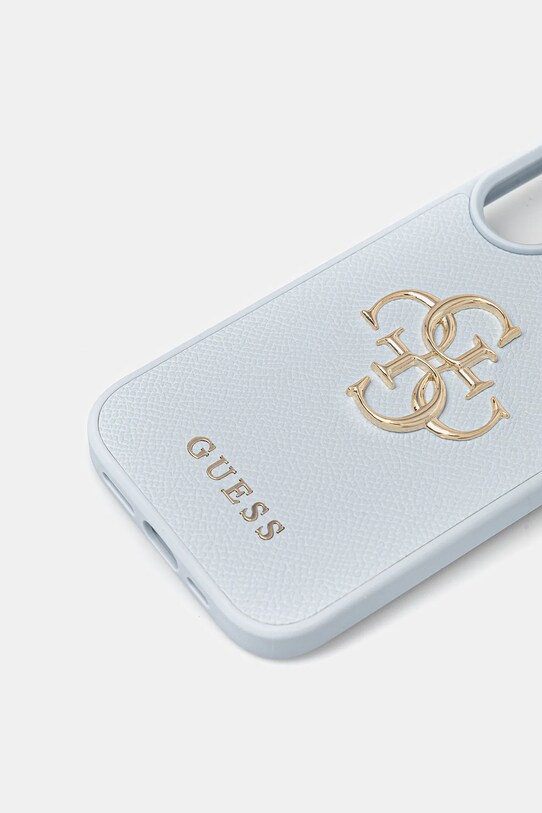 Guess telefon tok iPhone 16 GUHCP16SPGT4MBB kék AA00