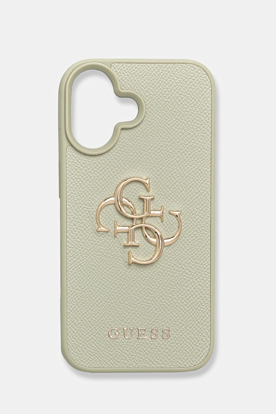 Guess telefon tok iPhone 16 telefonhoz zöld GUHCP16SPGT4MBN