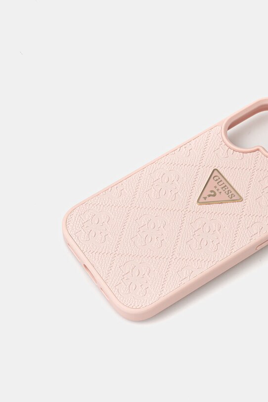 Guess telefon tok iPhone 16 GUHCP16SPGP4STRP rózsaszín AA00