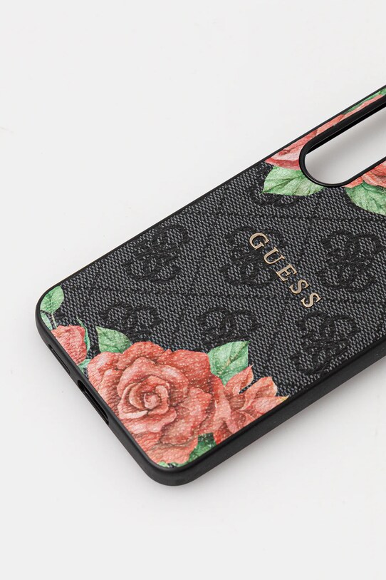 Guess etui na telefon Samsung Galaxy S25 GUHMS25SP4ROPEMCK czarny AA00