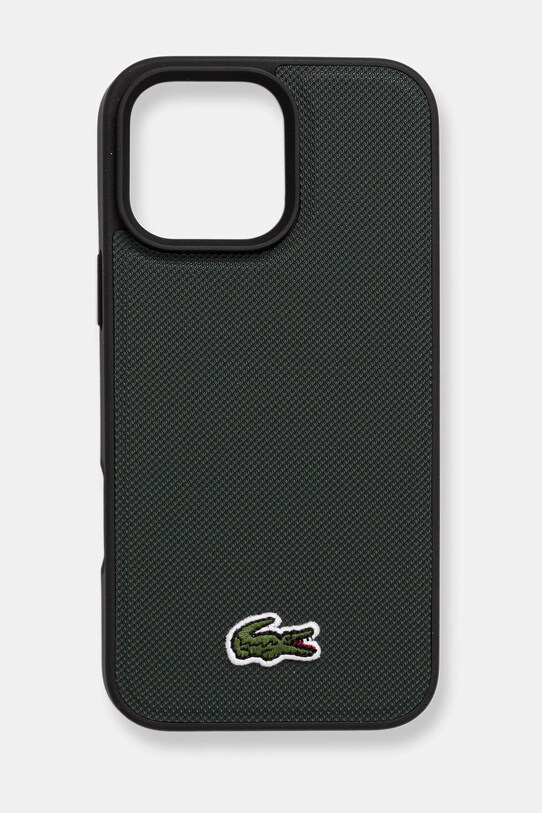Lacoste carcasă de telefon iPhone 16 Pro Max pentru telefon verde LCHMP16XPVCE