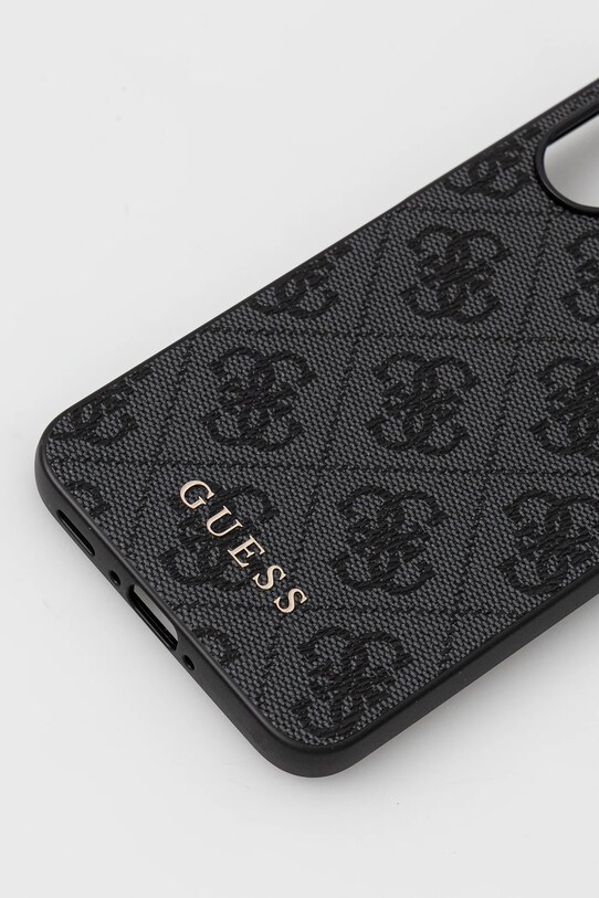 Guess carcasă de telefon Samsung Galaxy A56 GUHCSA56GF4GGR negru AA00