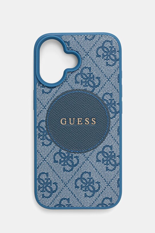 Чохол на телефон Guess iPhone 16 для телефону блакитний GUHMP16SP4PGRSGB