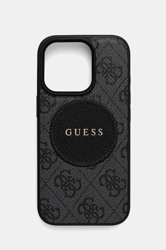 Θήκη κινητού Guess iPhone 16 Pro για τηλέφωνο μαύρο GUHMP16LP4PGRSGK