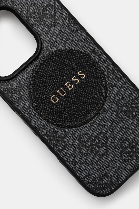 Чохол на телефон Guess iPhone 16 Pro GUHMP16LP4PGRSGK чорний AA00