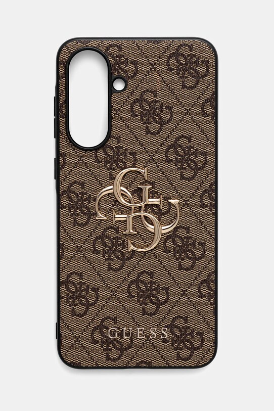 Guess carcasă de telefon Samsung Galaxy A56 pentru telefon maro GUHCSA564GMGBR