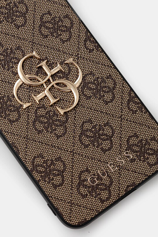 Guess carcasă de telefon Samsung Galaxy A56 GUHCSA564GMGBR maro AA00