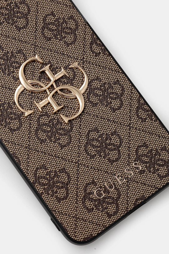 Guess etui na telefon Samsung Galaxy A56 GUHCSA564GMGBR brązowy AA00