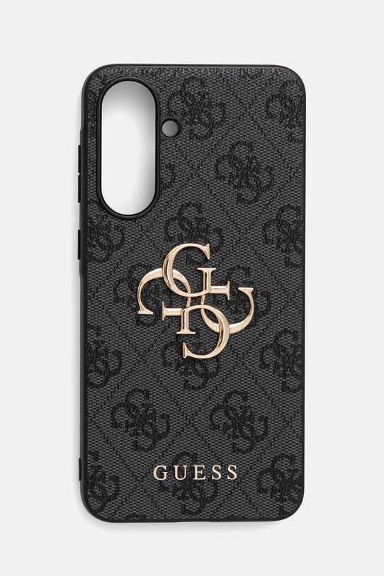 Guess carcasă de telefon Samsung Galaxy A56 cu modele negru GUHCSA564GMGGR