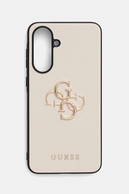 Guess etui na telefon Samsung Galaxy A56 na telefon beżowy GUHCSA56PGT4MBE