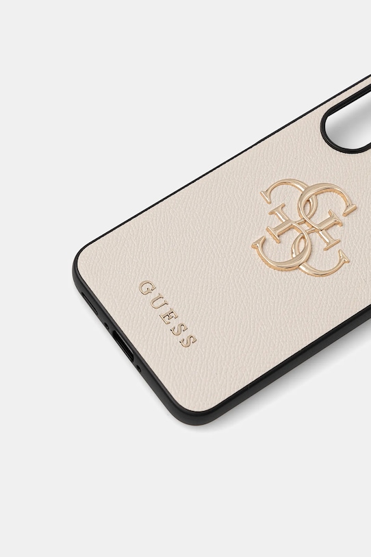 Guess etui na telefon Samsung Galaxy A56 GUHCSA56PGT4MBE beżowy AA00