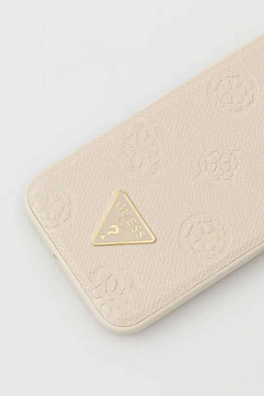 Guess etui na telefon iPhone 16e GUHMPSE4PGBTME beżowy AA00