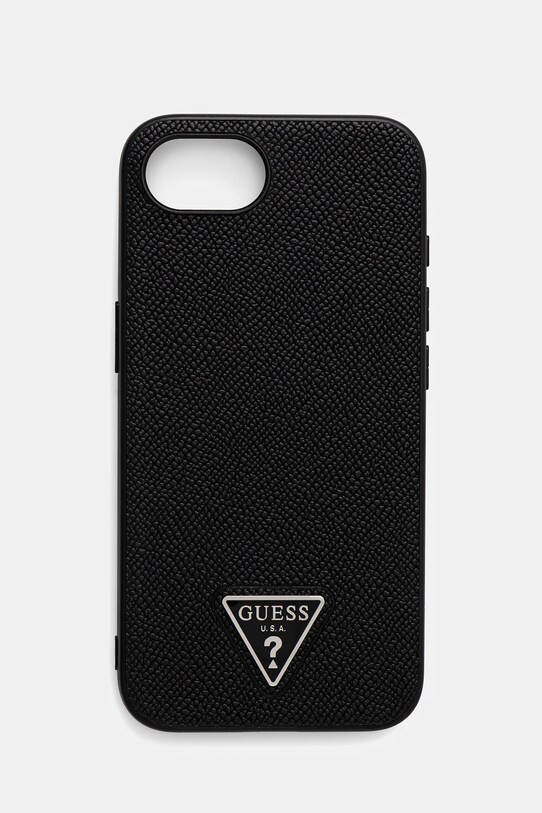 Θήκη κινητού Guess iPhone 16e για τηλέφωνο μαύρο GUHMPSE4PGTSPSK