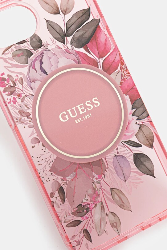 Obal na telefon Guess iPhone 16e GUHMPSE4HFWBRCEP růžová AA00