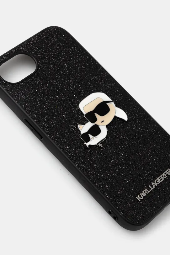 Кейс за телефон Karl Lagerfeld iPhone 16e KLHCPSE4PFGKCPK черен AA00