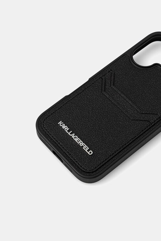 Чохол на телефон Karl Lagerfeld iPhone 16 KLHCP16SPKHPORPK чорний AA00