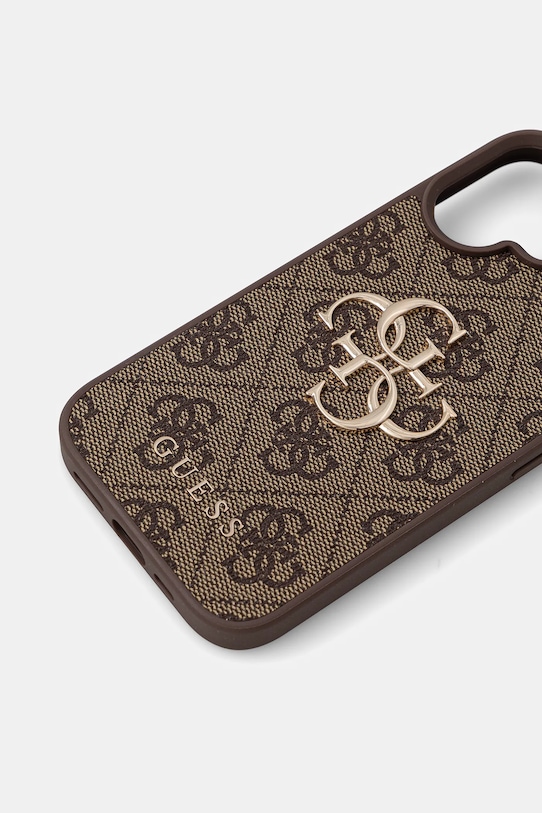 Etui za telefon Guess iPhone 16 GUHCP16S4GMGBR smeđa AA00