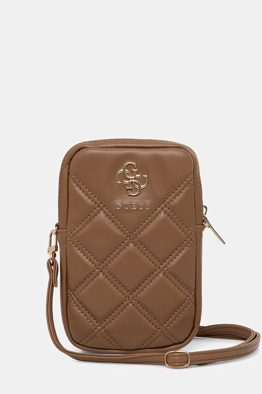 Θηκη κινητού Guess για τηλέφωνο καφέ GUWBZPSQSSGW
