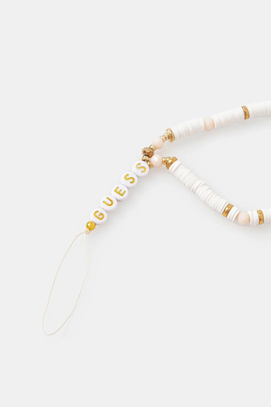 Guess pasek do telefonu GUSTPEARW biały AA00