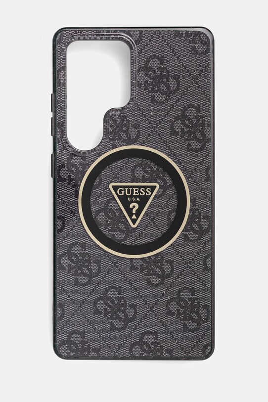 Guess etui na telefon Samsung Galaxy S25 Ultra wzorzyste czarny GUHMS25LHG4PRTGK