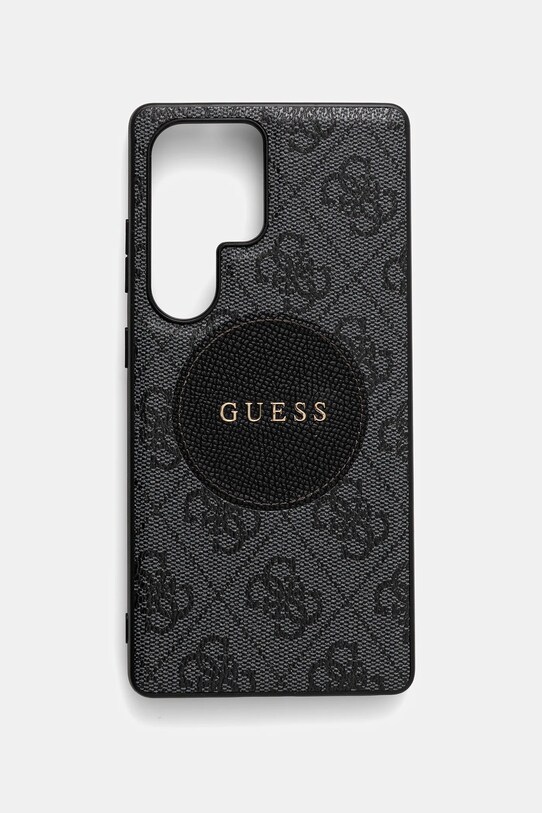 Guess etui na telefon Samsung Galaxy S25 Ultra na telefon czarny GUHMS25LP4PGRSGK