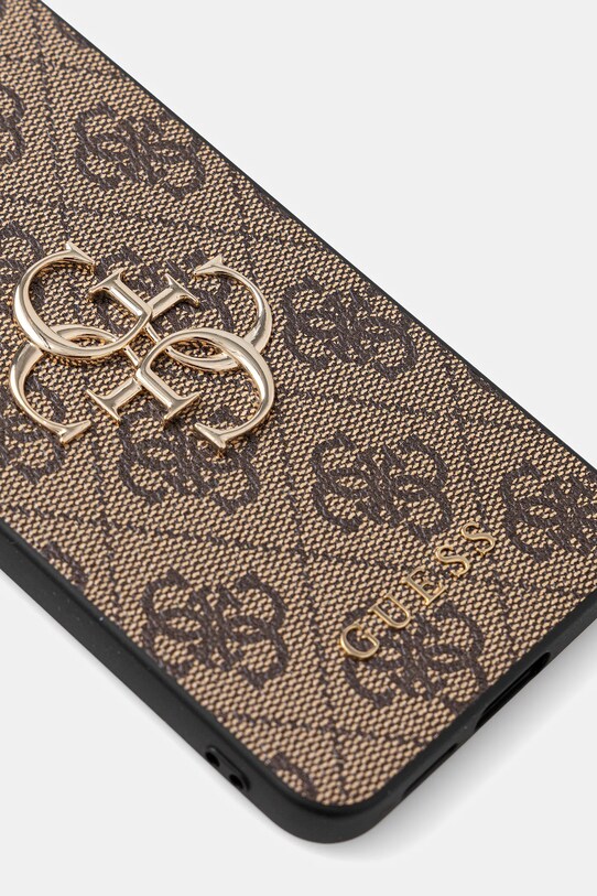 Guess etui na telefon Samsung Galaxy S25 GUHCS25S4GMGBR brązowy AA00